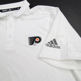 Philadelphia Flyers adidas Climalite Polo Men's White New S-TOPS-133709