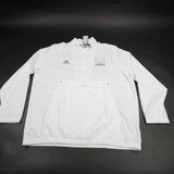 Miami Hurricanes adidas Pullover Men's White New XL-TOPS-133715
