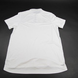 Miami Hurricanes adidas Polo Men's White Used XL-TOPS-133717