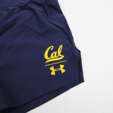 California Golden Bears Under Armour HeatGear Athletic Shorts Women's Navy New-SHOR-028994
