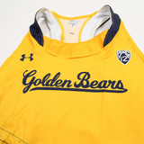 California Golden Bears Under Armour Sleeveless Shirt Women's Gold/Navy New-TOPS-134775