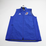Kansas Jayhawks adidas Vest Men's Blue New M-TOPS-134795
