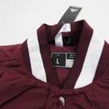 adidas Winter Jacket Men's Maroon New with Tags L-TOPS-134826