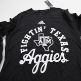 Texas A&M Aggies adidas Long Sleeve Shirt Men's Black New-TOPS-134899