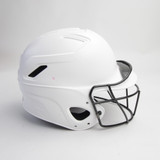 adidas Climalite Batting Helmet Unisex White Used-HATS-012707