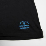 Carolina Panthers Mitchell & Ness Short Sleeve Shirt Men's Black Used-TOPS-134633