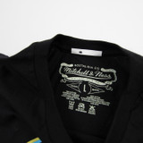 Carolina Panthers Mitchell & Ness Short Sleeve Shirt Men's Black Used-TOPS-134633