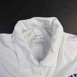 Kansas State Wildcats Nike Dri-Fit Polo Women's White Used-TOPS-135265