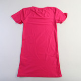 adidas Compression Top Youth Hot Pink Used L-TOPS-135279