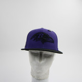 Baltimore Ravens New Era 59fifty Fitted Hat Unisex Purple/Black Used 7-1/8-HATS-012669