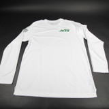 New York Jets Nike NFL On Field Dri-Fit Long Sleeve Shirt Men's White New XLT-TOPS-135018