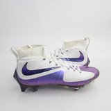 Nike Vapor Football Cleat Men's White/Purple Used 12.5-CLEA-010472