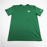 New York Jets Nike NFL On Field Dri-Fit Short Sleeve Shirt Men's Green Used-TOPS-129575