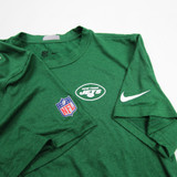 New York Jets Nike NFL On Field Dri-Fit Short Sleeve Shirt Men's Green Used-TOPS-129575