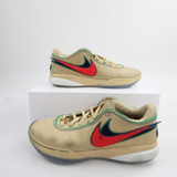 Nike Lebron Basketball Shoe Men's Tan Used 14-SHOE-016870