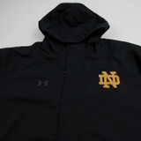 Notre Dame Fighting Irish Under Armour Rain Jacket Men's Black New 2XL-TOPS-136033