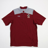 Boston College Eagles Under Armour Storm Pullover Men's Maroon/Light Gray Used S-TOPS-136325