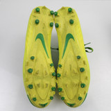 Oregon Ducks Nike Alpha Football Cleat Men's Yellow/Green Used 14-CLEA-012208
