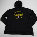 Los Angeles Lakers Nike NBA Authentics Sweatshirt Men's Black Used XLT-TOPS-136068