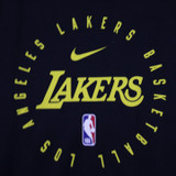 Los Angeles Lakers Nike NBA Authentics Sweatshirt Men's Black Used XLT-TOPS-136068