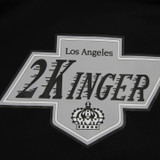 Los Angeles Kings Fanatics NHL Pro Authentics Sweatshirt Men's Black New 2XL-TOPS-136195