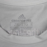 Texas A&M Aggies adidas Creator Short Sleeve Shirt Men's White Used 2XLT-TOPS-135691