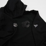 Calgary Flames Fanatics NHL Pro Authentics Jacket Men's Black Used XL-TOPS-136381
