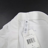 adidas Techfit Compression Shorts Women's White Used L-SHOR-029346