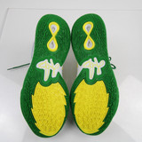 Oregon Ducks Nike Kyrie Basketball Shoe Men's White/Yellow New 16-SHOE-017130