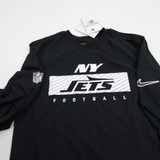 New York Jets Nike Long Sleeve Shirt Men's Black New-TOPS-136728