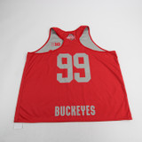 Ohio State Buckeyes Nike Practice Jersey - Basketball Women's Red/Gray New-JRSY-008043