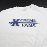 Xavier Musketeers M&O Gold Short Sleeve Shirt Men's White Used-TOPS-136489
