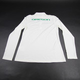 Oregon Ducks Nike Dri-Fit Pullover Women's White Used S-TOPS-136169