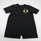 Oregon Ducks Nike Polo Men's Black Used-TOPS-136930