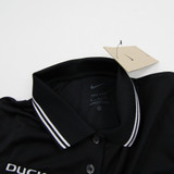 Oregon Ducks Nike Polo Women's Black New S-TOPS-136932