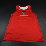 Texas Tech Red Raiders Under Armour Practice Jersey - Basketball Women's Used White/Red L-JRSY-008085