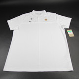 Salt Lake City Stars Nike NBA Authentics Dri-Fit Polo Men's White New-TOPS-136765