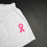 adidas Athletic Shorts Women's White Used-SHOR-029397