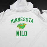 Minnesota Wild UNRL Sweatshirt Men's White New XL-TOPS-136695