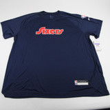 Philadelphia 76ers Nike NBA Authentics Dri-Fit Short Sleeve Shirt Men's New Navy-TOPS-137112