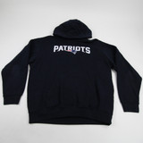 New England Patriots Pennant Sweatshirt Men's Navy Used L-TOPS-137382