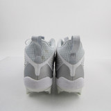Nike Force Savage Football Cleat Men's White/Silver Used 14-CLEA-012366