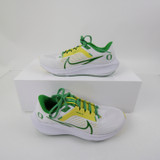 Oregon Ducks Nike Air Zoom Pegasus Running & Jogging Shoes Men's Used White/Green-SHOE-017294