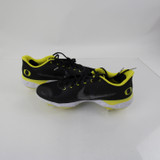 Oregon Ducks Nike Alpha Huarache Baseball Cleat Men's Black/Yellow New 13.5-CLEA-012408