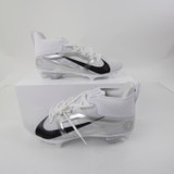 Oregon Ducks Nike Alpha Menace Football Cleat Men's White/Silver New 13-CLEA-012409