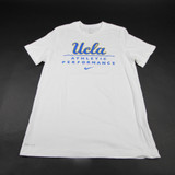 UCLA Bruins Nike Dri-Fit Short Sleeve Shirt Men's White/Blue New-TOPS-137106