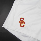 USC Trojans Nike Athletic Shorts Women's White Used-SHOR-029506