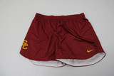 USC Trojans Nike Practice Shorts Women's Maroon Used L-SHOR-029646