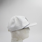 Melin Snap-Back Hat Unisex White Used OSFM-HATS-012951