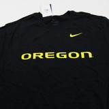 Oregon Ducks Nike Nike Tee Short Sleeve Shirt Men's Black New 2XL-TOPS-138242